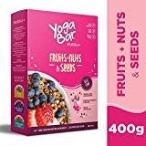 Yogabar Wholegrain Breakfast Muesli Fruits, Nuts + Seeds, 400g (Single Pack)